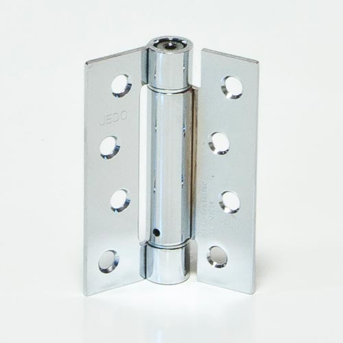 Zelfsluitend veerscharnier - Chroom - Set van 3 stuks